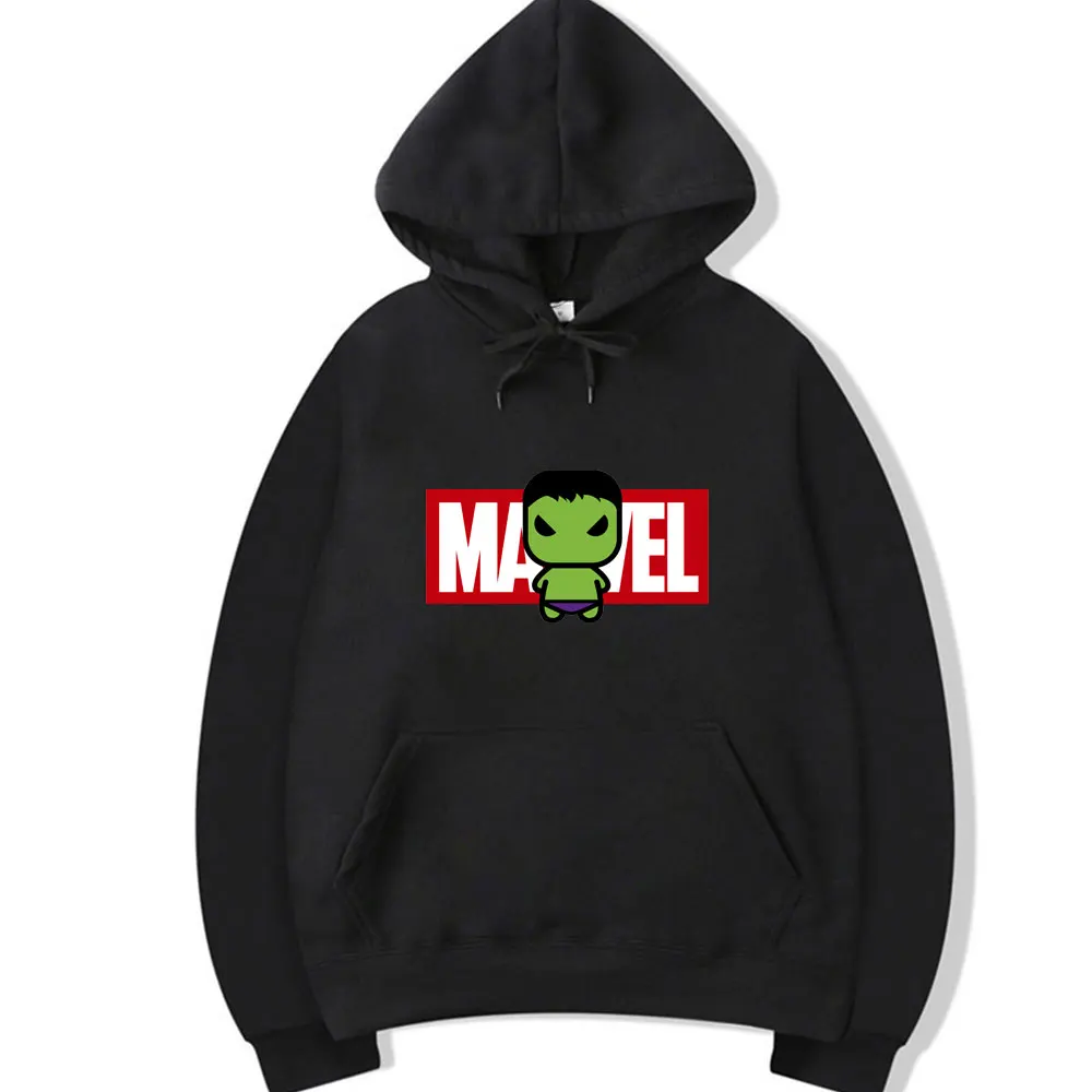 Мужская толстовка с капюшоном MARVEL The Avengers модная надписью Халк Осень зима