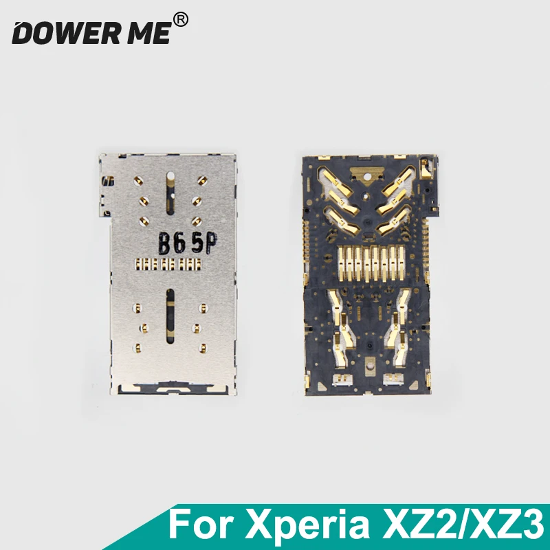 Держатель для карт Micro Sd и SIM Dower Me разъем Sony Xperia XZ2 XZ3 H8216 H8266 H8276 H8296 H9493|Адаптеры карт|