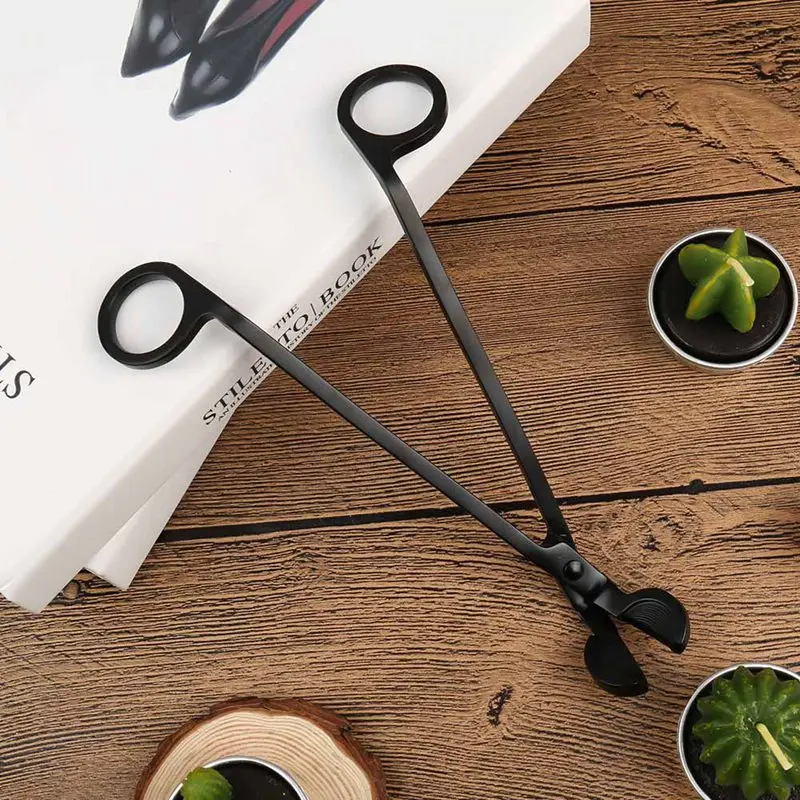 Для 17 см свечи из нержавеющей стали триммер для фитилей отделка масляной лампы