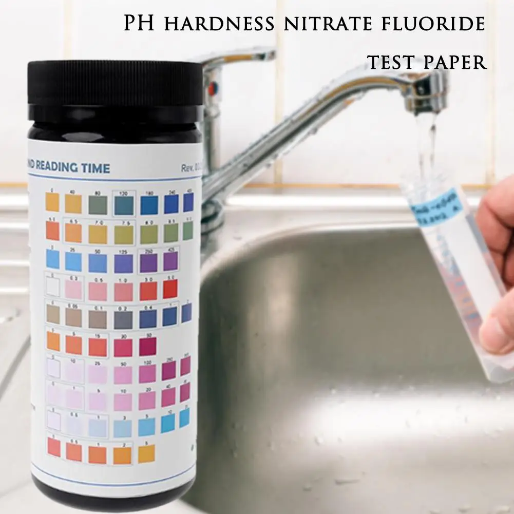 Тест-полоска для определения реагентов 10 в 1 общей щелочности PH твердости нитрата