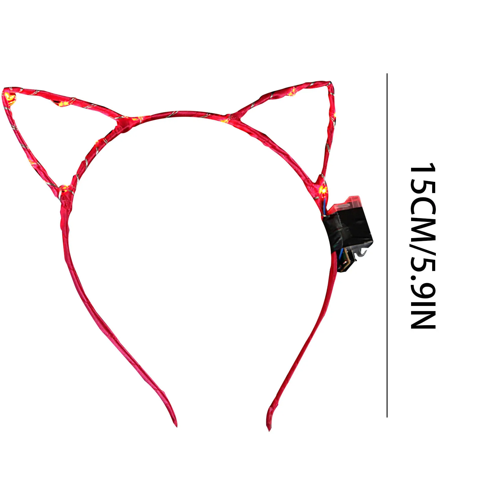 

2PCS New Luminous Feather Headband With 10 Lights Kids Boys Girls Luminous Headwear Funny Toys bromas divertidas