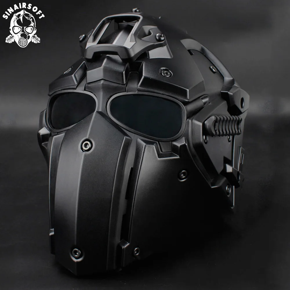 Tactical Mask Fast Helmet Airsoft Sport Play Motorcycle Hunting Iron Multi-Function CS Outdoor Protect Equipment