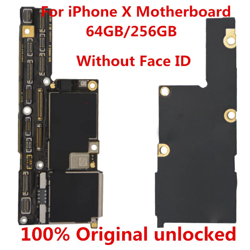 256 ГБ для iPhone X материнская плата разблокирована 100% оригинал iphone x логическая без