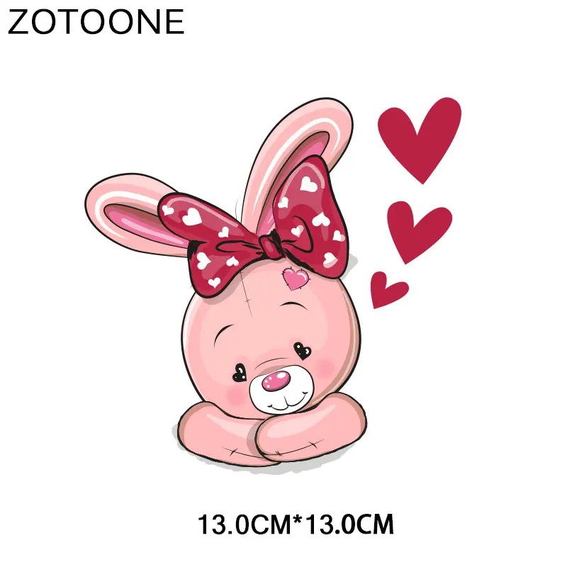 ZOTOONE пирография 18*17 см теплая мультяшная лиса термопереводная глажка наклейки утюжок на Пластыри для одежды моющиеся аппликации E - Цвет: ZT1831