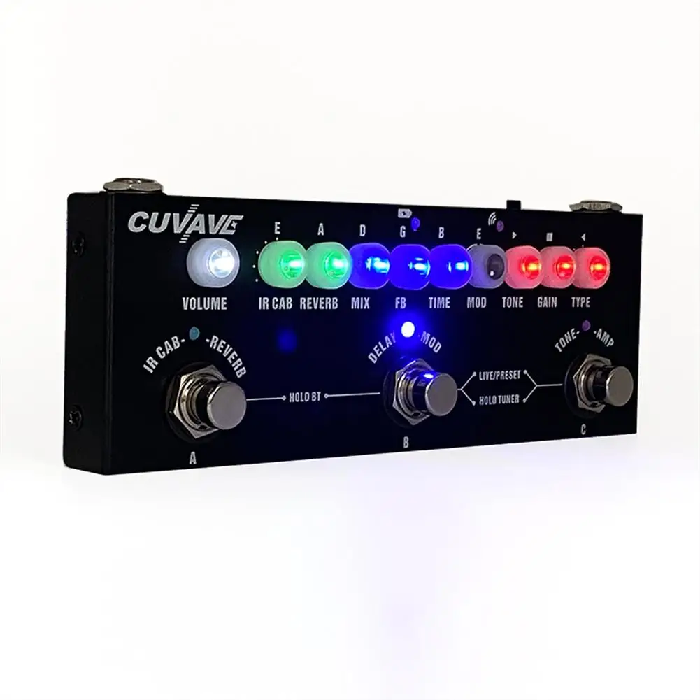 

Guitar Effector Rechargeable Monoblock Combo Effect for Electric Guitar Accessories