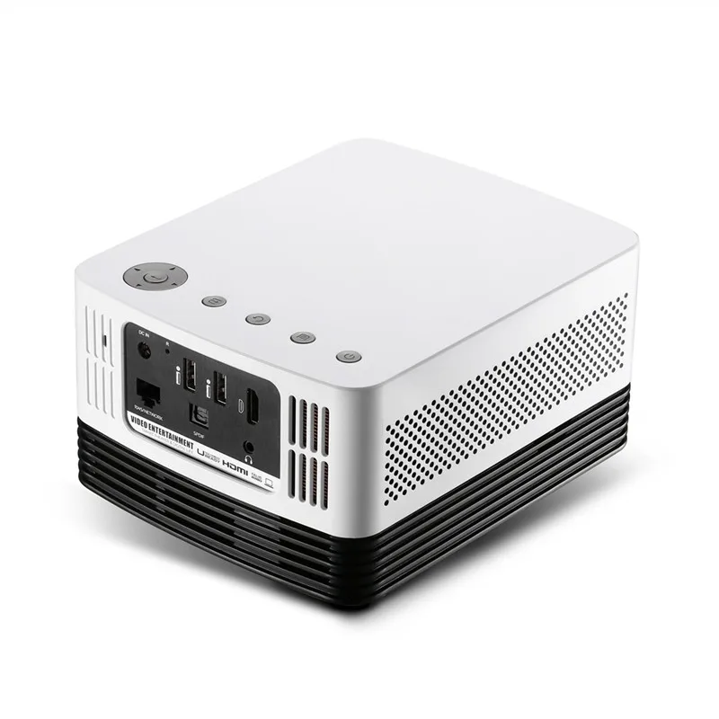 VIVIBRIGHT Full HD портативный DLP проектор J20 1080P Android wifi Bluetooth 18000 мАч батарея и динамик