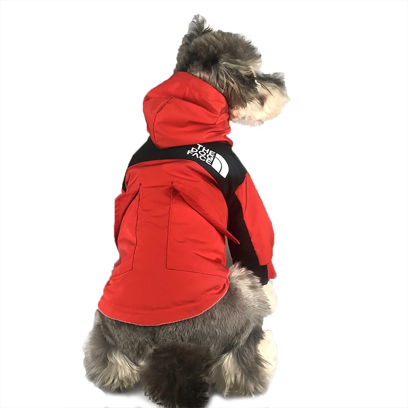 Зимняя одежда для собак теплая пуховая куртка домашних животных ветрозащитная