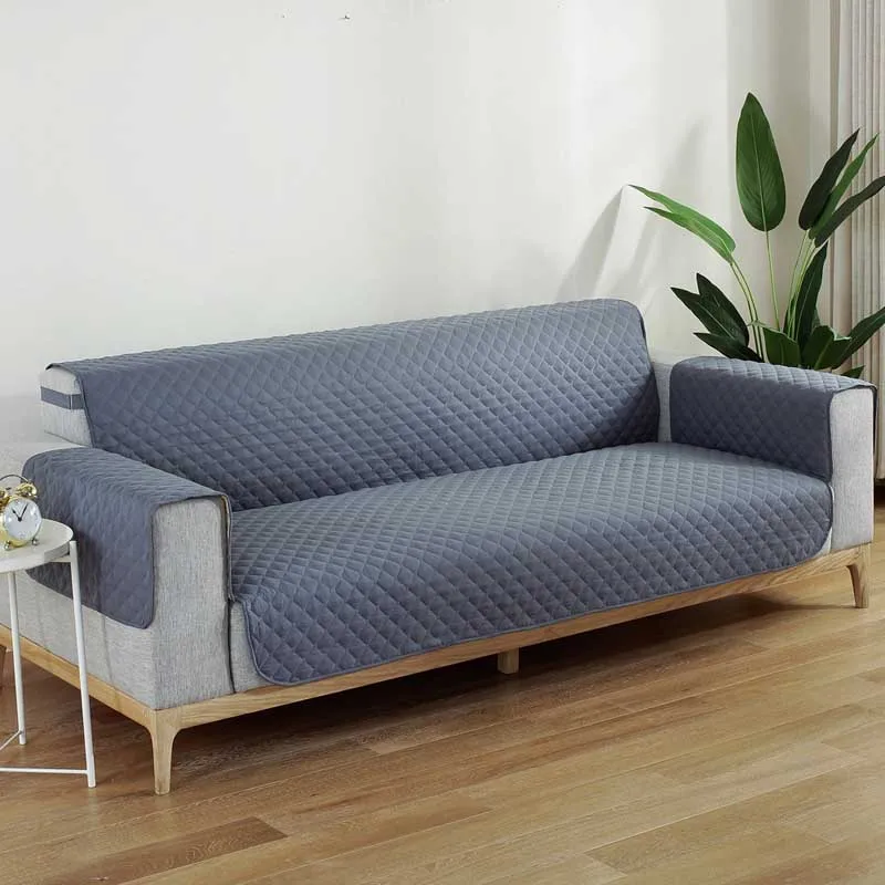 Plaid Sofa Cover for Living Room Waterproof Couch Pet Dog Kids Mat Furniture Protector Armchair Slipcover 1/2/3/4 Seat | Дом и сад
