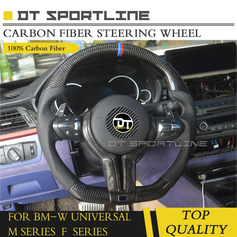 Автомобильный руль из углеродного волокна с кнопками/переключателями