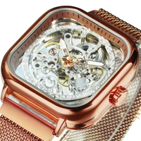 winner fashion luxury golden skeleton watch automatic mechanical watches for men ultra thin mesh strap mens watch %d1%87%d0%b0%d1%81%d1%8b %d0%bc%d1%83%d0%b6%d1%81%d0%ba%d0%b8