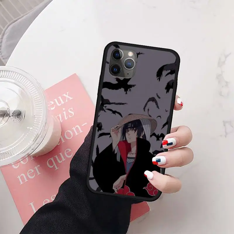 

Itachi Uchiha Naruto Phone Case for iPhone 11 12 mini pro XS MAX 8 7 6 6S Plus X 5S SE 2020 XR