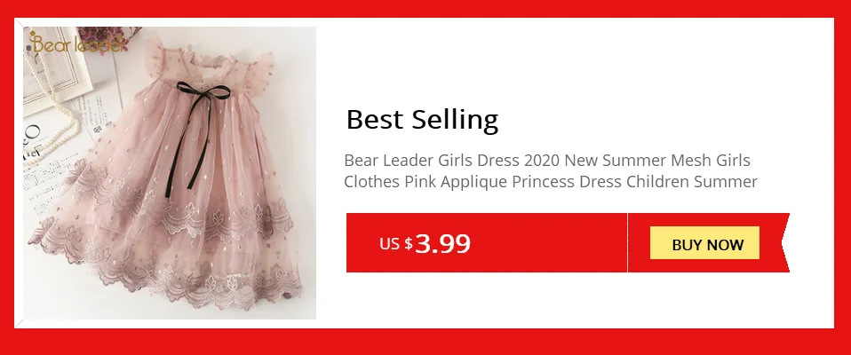 Bear Leader/летнее платье для девочек; Новинка года; стильная детская джинсовая Милая одежда; платье без рукавов для девочек; детская повседневная одежда; платье