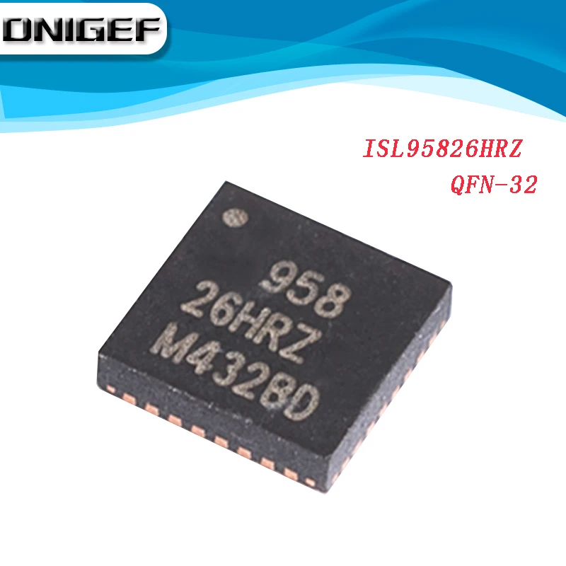 100% New ISL95812HRZ ISL95826HRZ ISL95833HRTZ ISL95812 ISL95826 ISL95833 QFN-32 Chipset DNIGEF | Integrated Circuits