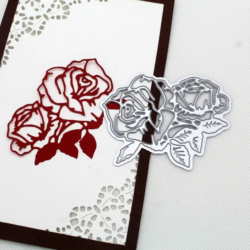 Металлические режущие штампы высечки формы завод лепесток цветка розы украшения