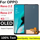 OLED экран 6,53 дюйма для Oppo Reno2 Z Reno 2Z 2 Z LCD k3 Realme X, дисплей, сенсорная панель, дигитайзер в сборе для OPPO Reno 2 F LCD