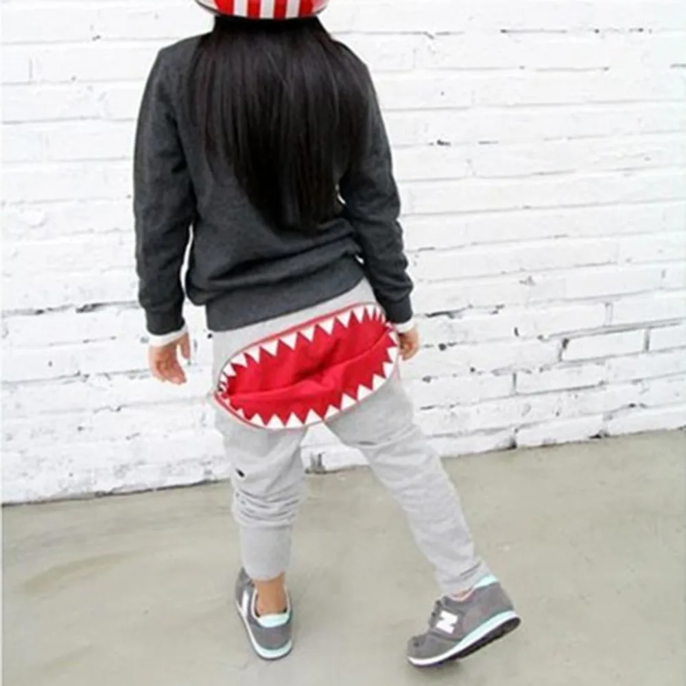 Штаны шаровары на молнии для новорожденных мальчиков и девочек повседневные