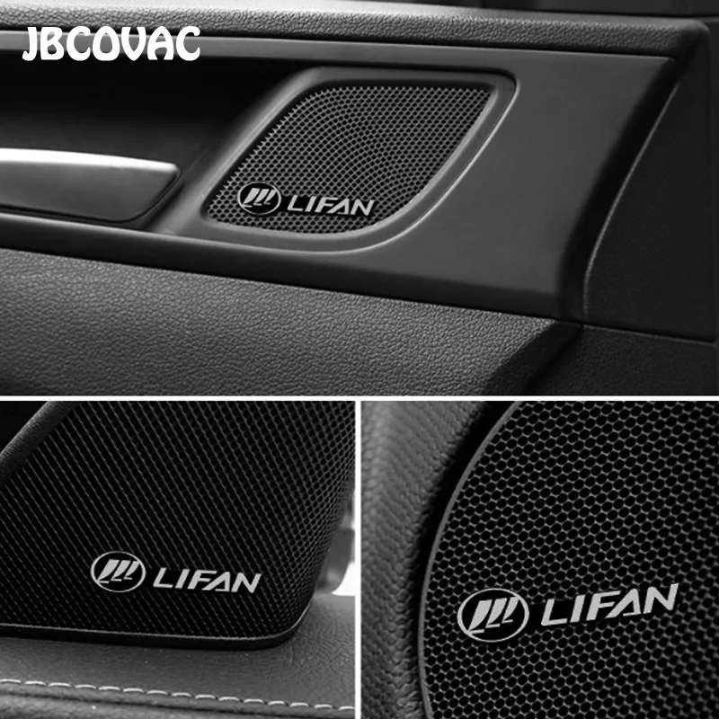 Автомобильные аксессуары Авто Аудио украшение 3D алюминиевый динамик стерео