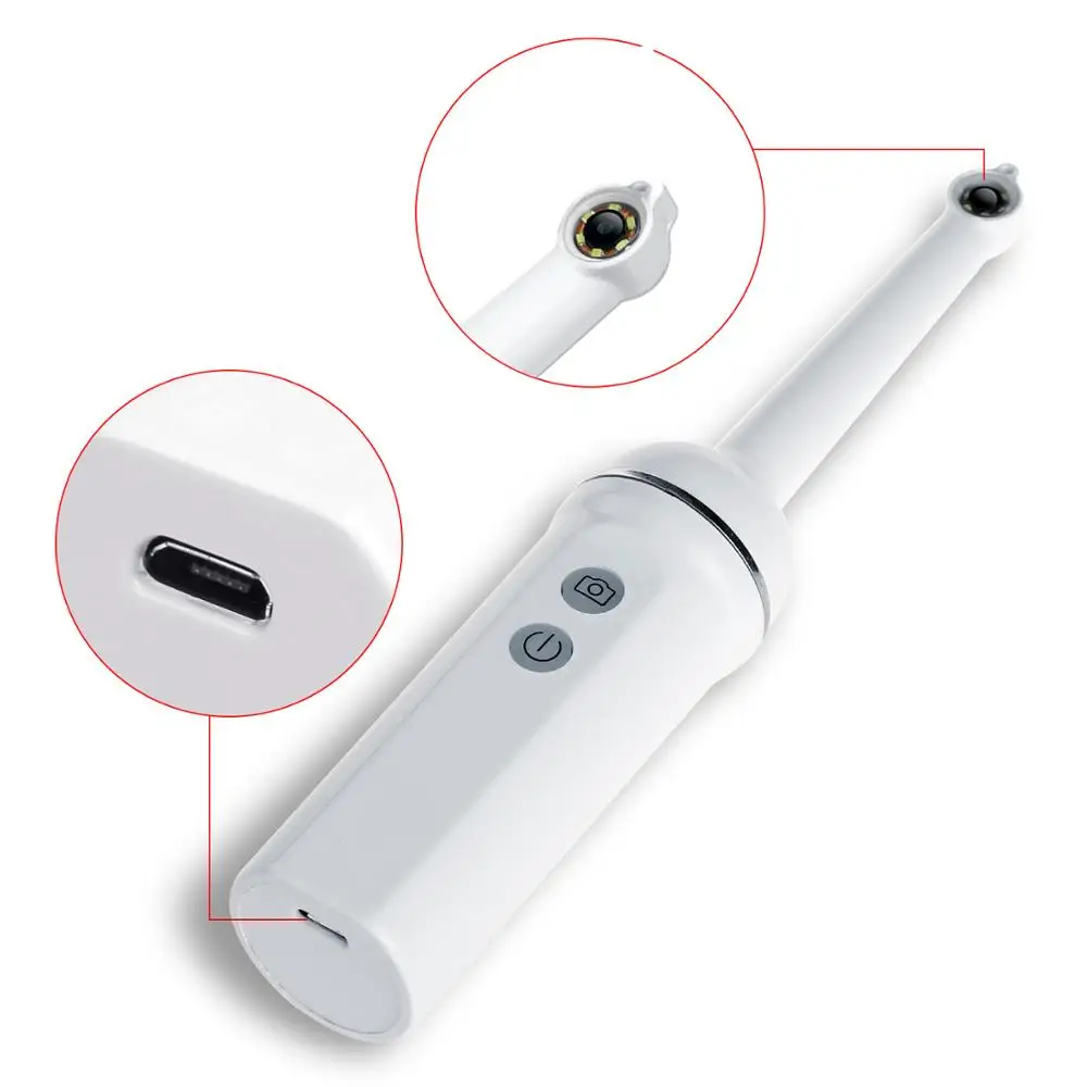 WiFi стоматологическая камера HD интраоральный эндоскоп светодиодный светильник USB