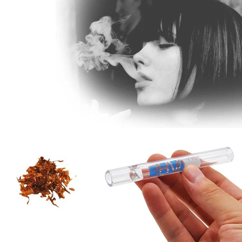 1 шт. табачные трубки 10 см воронкообразная Пароварка Труба Мини Стеклянная