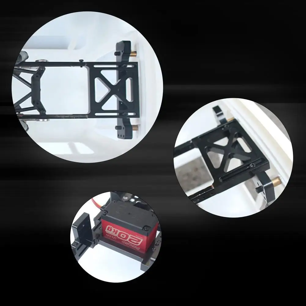 Metal RC Car Shell Body Mounting Brackets Fixing Rack for 1:10 SCX10 Frame Changed to Land Cruiser LC80 Modification Parts | Игрушки и