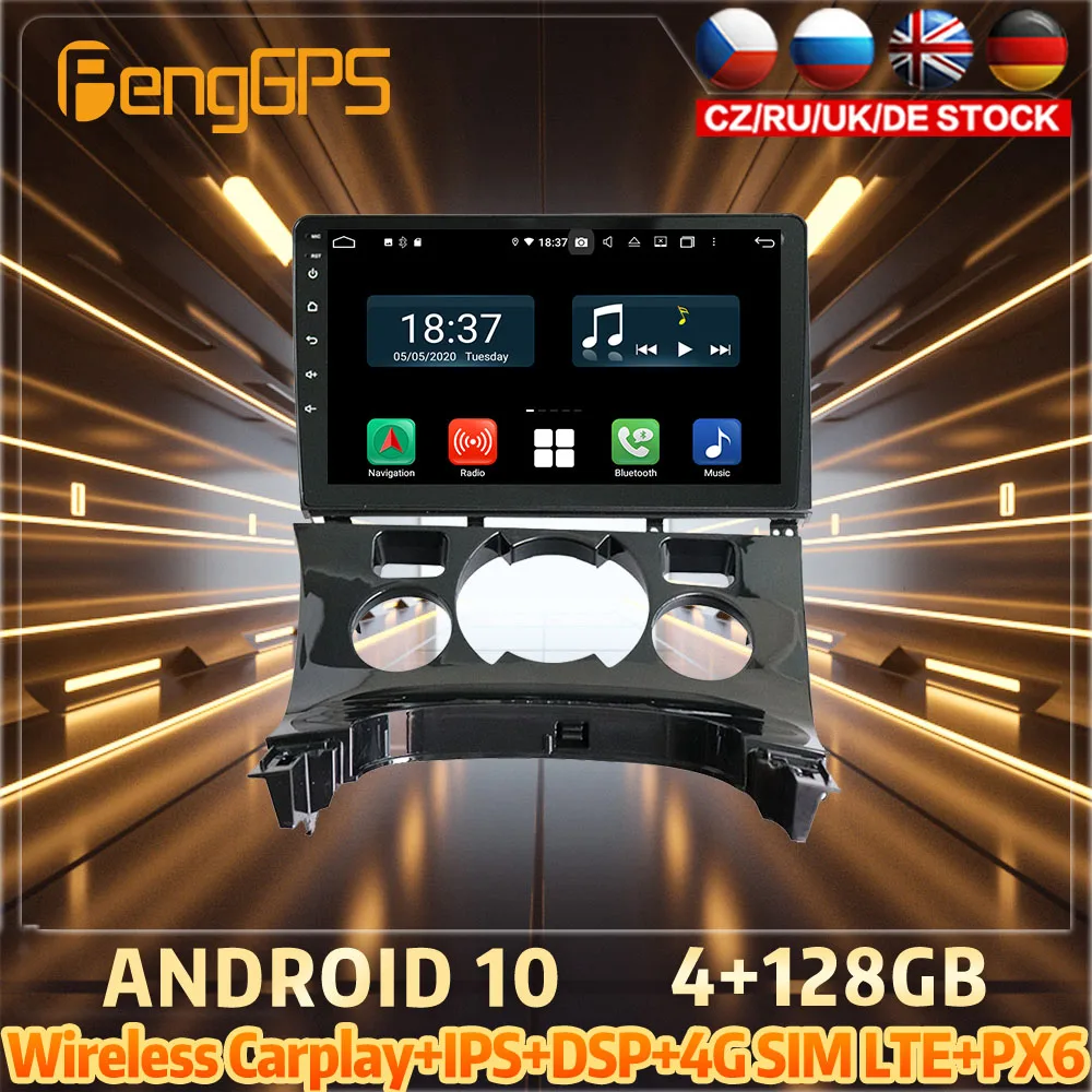 

128G Android10 PX6 DSP For PEUGEOT PG 3008 2013 Car DVD GPS Navigation Auto Radio Stereo Video Multifunction CarPlay HeadUnit