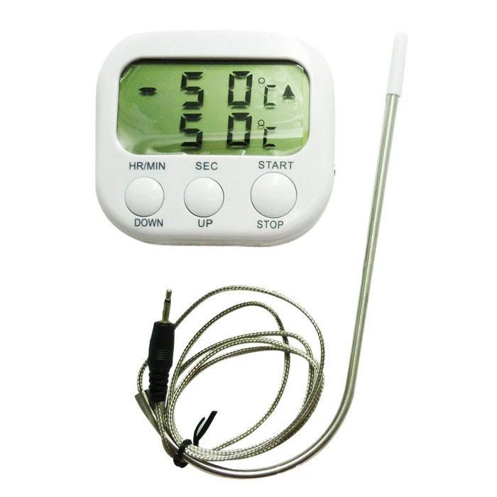 Складной термометр с ЖК дисплеем кухонный прибор для измерения температуры пищи