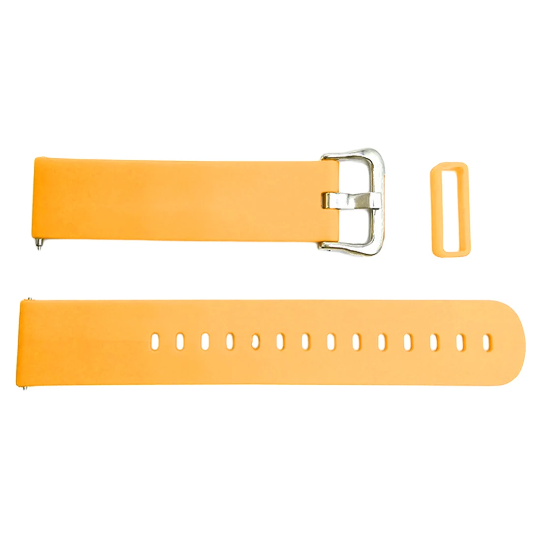 orange 20 мм силиконовый ремешок спортивный браслет чехол для Xiaomi Huami Amazfit GTS Bip BIT умные часы аксессуары - Цвет ремешка: orange