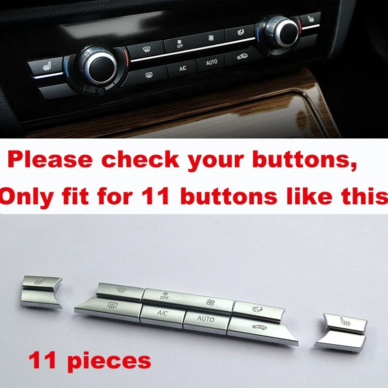 

Кнопка нагревателя автомобиля A/C, кнопка регулировки громкости воздуха для BMW 5 6 7 X3 X4 X5 X6 Series