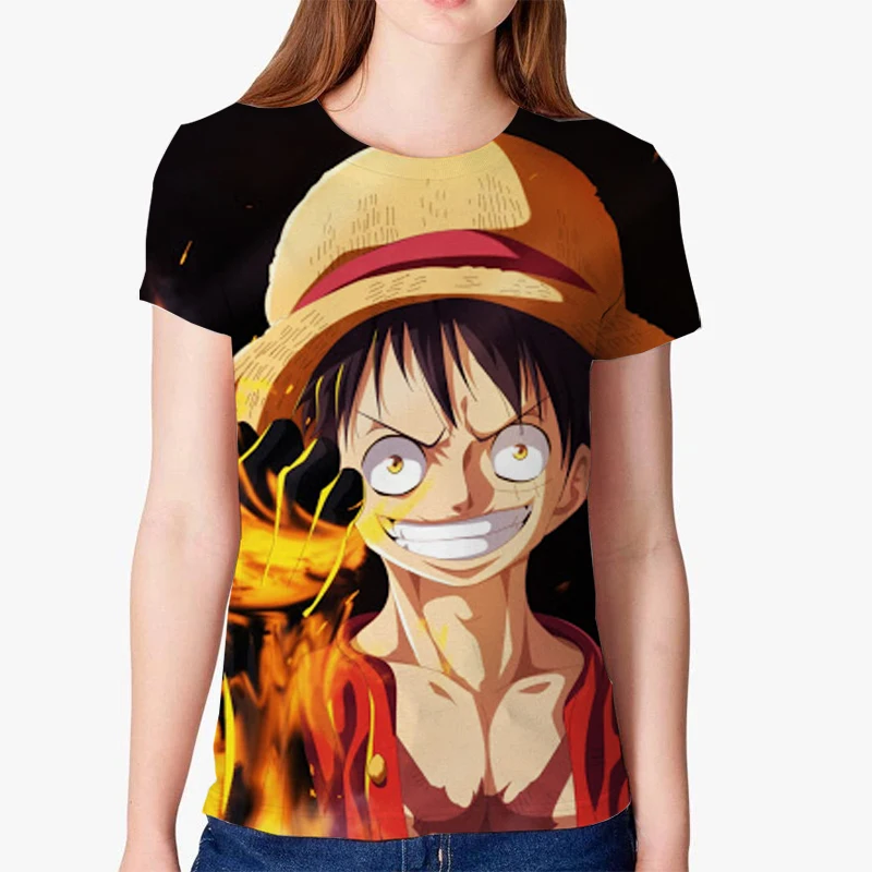 

Summer Anime Men's and Women's T-Shirt 3D Fun Printed Shirt Hip Hop Clothes O-Neck Boy Cartoon Character Fitness Comfortable Top