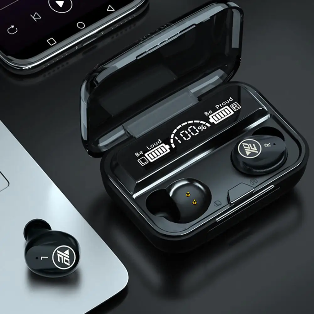 

Стереонаушники TWS M16 со светодиодным дисплеем и поддержкой Bluetooth 5,1