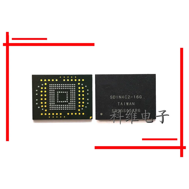 

2PCS 5PCS SDIN4C2-16G BGA-169 SDIN4C2 BGA Emmc flat character Mobile hard drive IC chip New and original