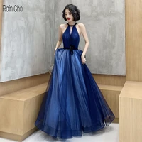 navy blue formal party gown a line sleeveless burgundy sexy long evening dresses for women