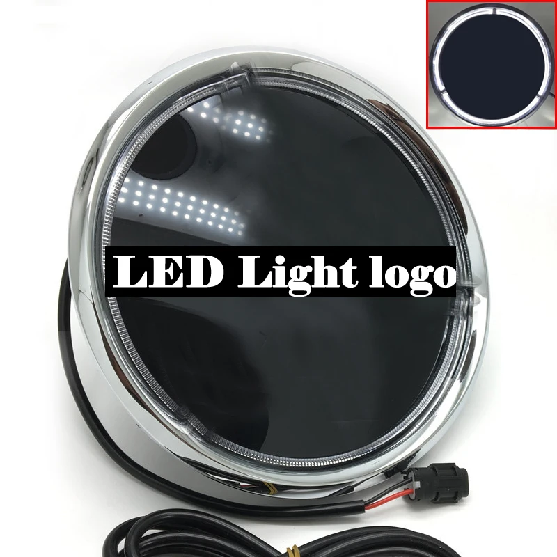 

Светодиодный светильник с логотипом эмблемой Insignia для GLC X253 C253 GLE W166 C292 ГСЛ W166 X166 класса 2015-2019 Передняя решетка гриль Знак черный