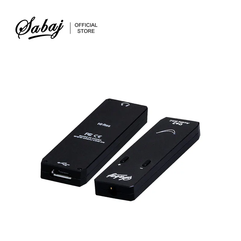 Sabaj Da2 Портативный USB DAC с усилителем для наушников 2в1 32 бит/768 кГц мини USB DAC AMP для ПК/Mac или сотового телефона OTG