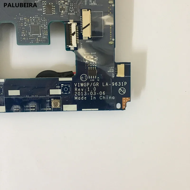 PALUBEIRA для lenovo G500 материнская плата ноутбука Материнская VIWGP/GR LA-9631P HM70 100%