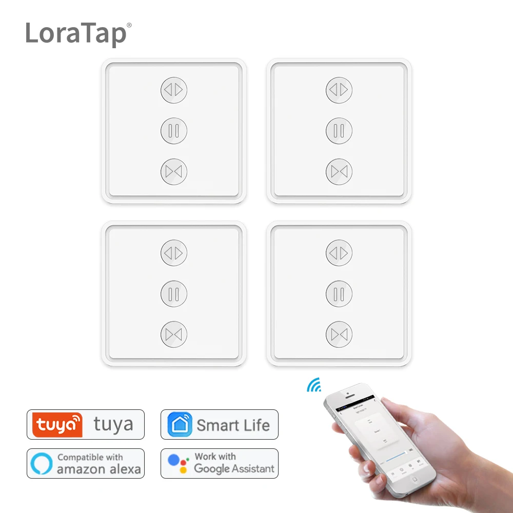 Tuya Smart Life WiFi занавес переключатель для жалюзи рольставни Электрический мотор Google