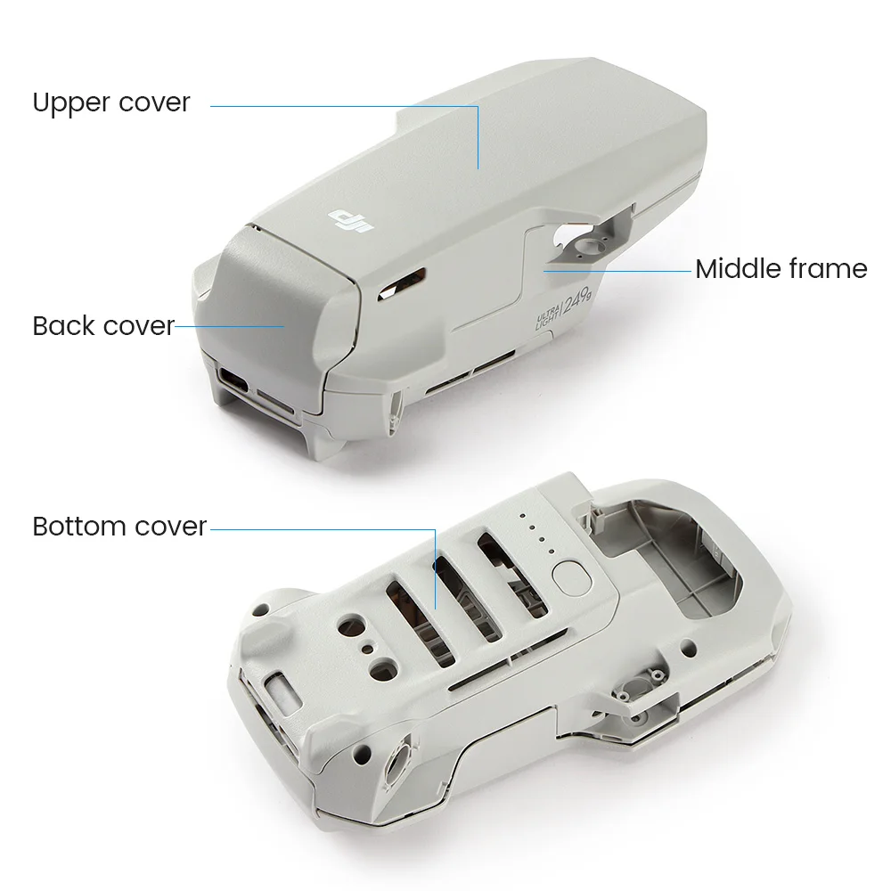 Детали для DJI Drone Mavic Mini 2 брендовая Новинка корпус с двумя ручками средняя рамка