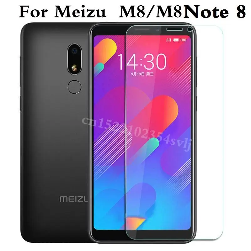 Tempered Glass For Meizu Note 9 8 C9 Pro M8 Lite X8 V8 M8C M6T M6S M 8C V 6T 6S Screen Protector Protective Film | Мобильные