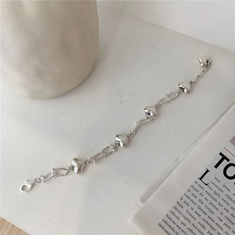 Miuoxion Ретро 925 штамп крест любовь звезда U браслет Личность Простой хип-хоп девушка