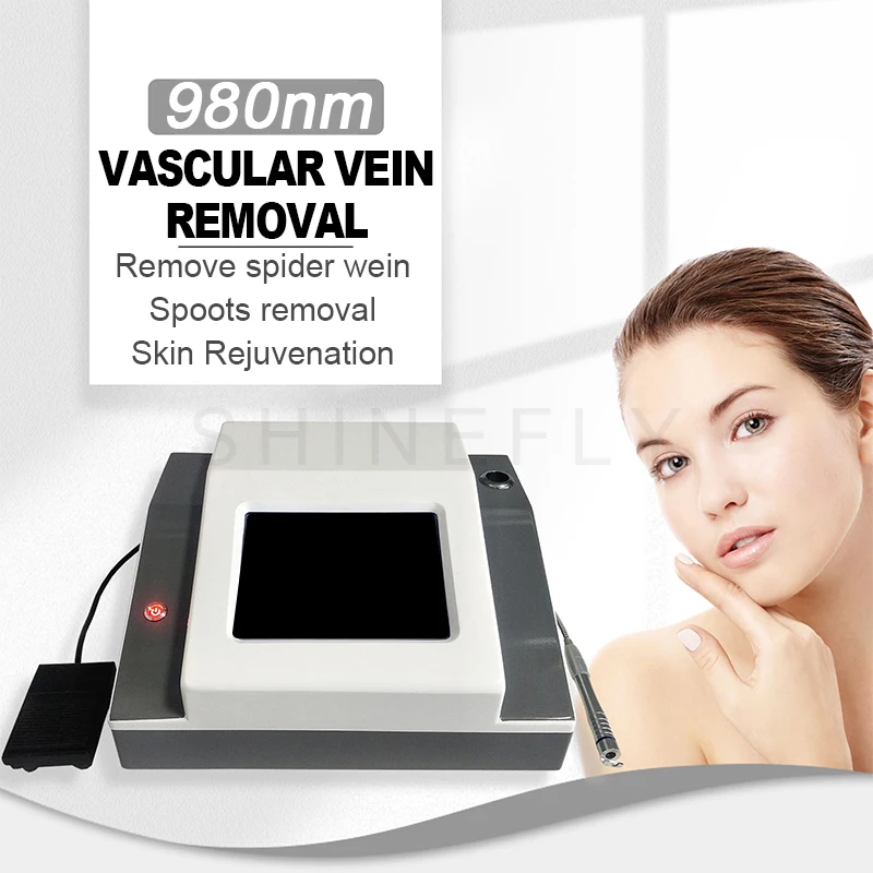 

BEST 30W 4 in 1 980nm Diode Laser Vessel Removal Machine to remove spider veins 980 Vessels to remove nail fungus