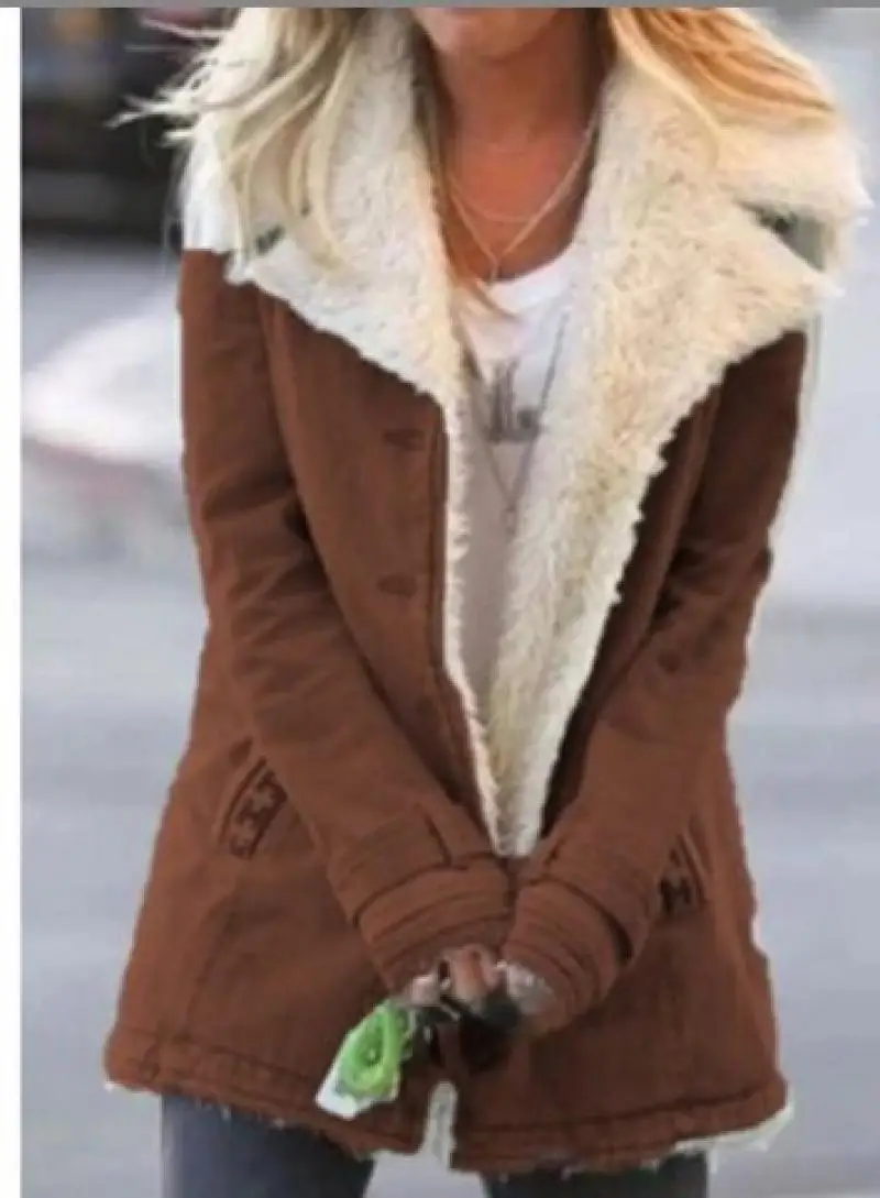 New Size Thick Warm Long Coat Jacket Winter Cotton Women's Clothing Trench Coat for Women Windbreaker Long Coat