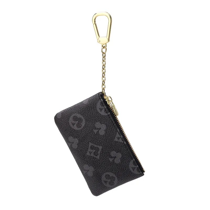 

Luxury Wallet Money Coin Clip Card Id Holder Women's Clutch Bag Small Portable Handheld Bags Fashion Print Men's Wallets 2021