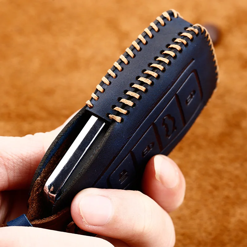 Кожаный чехол для автомобильных ключей с кольцом Geely Atlas Boyue NL3 Emgrand X7 EmgrarandX7 EX7 SUV GT