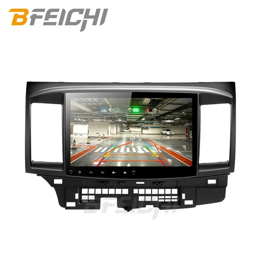 Android 9 0 PX30 автомобильный DVD для Mitsubishi Lancer 2005-2016 с 10 1 дюймов 2 DIN gps Радио Видео плеер