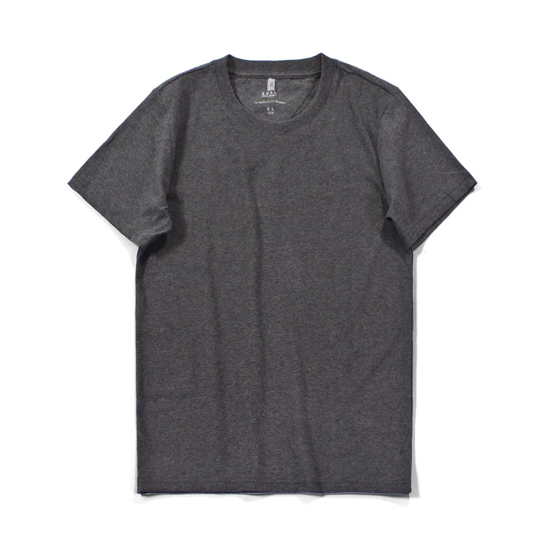 

Flowers cotton yarn thin kind of pure color T-shirt male summer men round collar short sleeve T-shirt