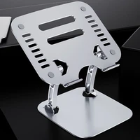 aluminum alloy notebook computer stand portable folding height adjustable computer cooling rack adjustable computer accessories