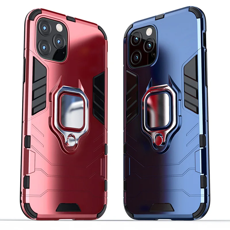 Чехол для телефона с металлическим кольцом на палец s iphone 11 Pro MAX чехол 2019 жесткий