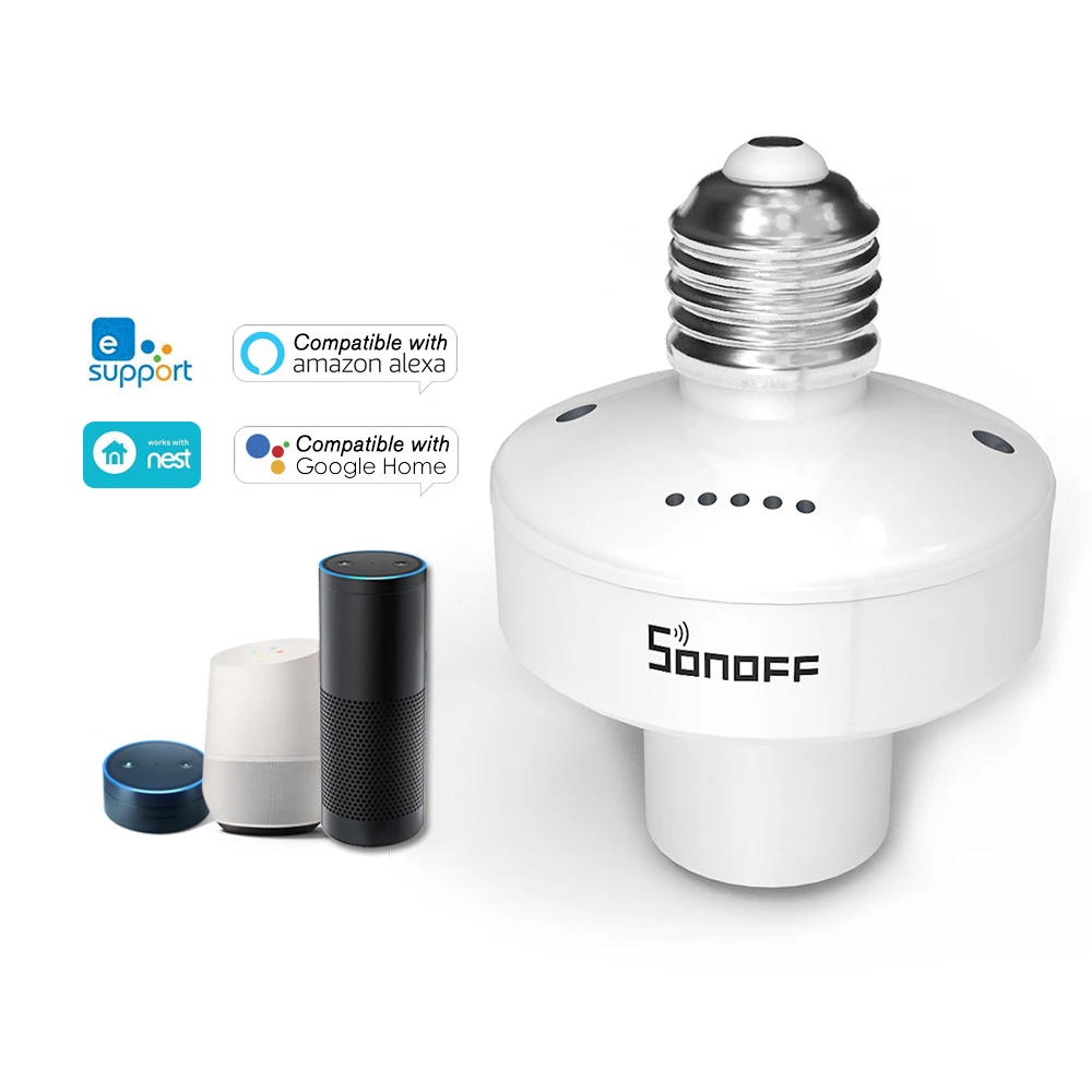 Для SONOFF SlampherR2 ITEAD WiFi светильник держатель лампы 433 МГц RF беспроводной умное