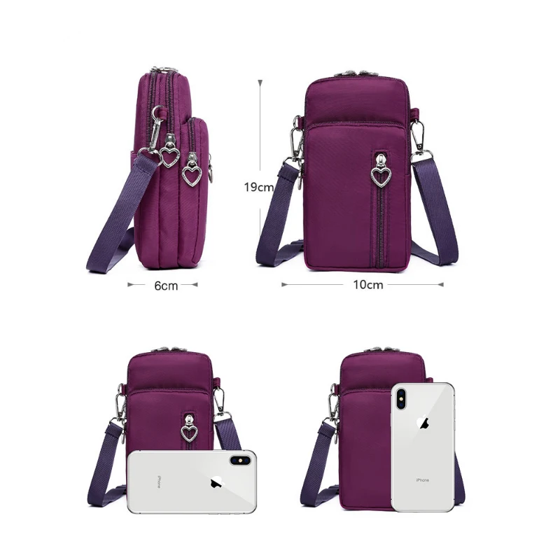 Lightweight Stash Waterproof Neck Hanging Travel Passport Bag Wallet Pouch Credit Card Holder Phone Bag For Men And Women