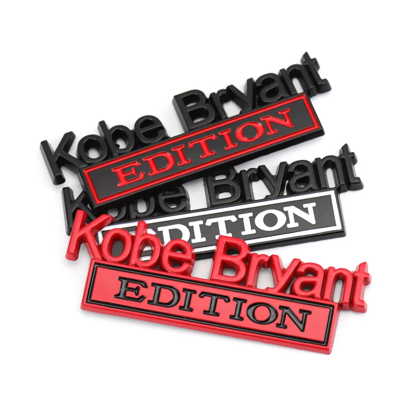 3D Коби Брайант Металлическая Автомобильная наклейка решетка для Jeep Compass Patriot Renegade